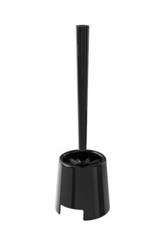 Buy Toilet brush/holder, black in Egypt