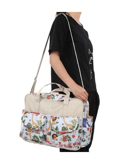 Buy Multicolor Diaper Bag for Mom, Fashion Large Capacity Stroller Tote Bag in UAE