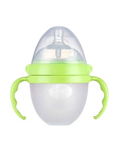 Buy 150ml/ 5oz Silicone Squeeze Baby Rice Cereal Bottle Food Dispensing Spoon Leak Proof Portable Training Feeding Bottles With Spoon For Babies Infants Toddlers in Saudi Arabia