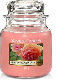 Buy YANKEE CANDLE jar medium Sun-Drenched Apricot Rose YSSSAR in UAE