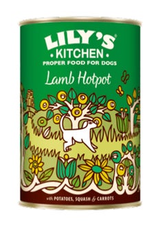 اشتري Lily's Kitchen Lamb Hotpot Wet Dog Food 400 GM في الامارات