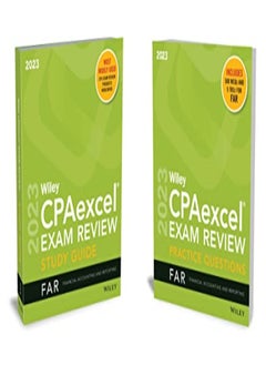 اشتري Wileys Cpa 2023 Study Guide + Question Pack Financial Accounting And Reporting by Wiley Paperback في الامارات