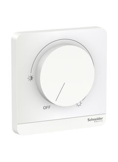 Buy Schneider Electric AvatarOn Rotary Dimmer 250VA White Dimmer Knob E8331RD250_WE in UAE