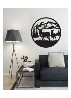 Buy Home gallery Decorative deer Sticker wall art 80X80 cm in Egypt