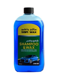 Buy Car Shampoo And Wax Polish 500 ML in Saudi Arabia