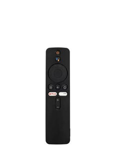 Buy Silicone Case for Xiaomi Mi Box S/4X Mi TV Stick Smart Tv Box Controller Remote Skin Sleeve Shockproof Protector For Mi TV- Black in UAE