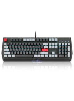 Buy CK74 104 Keys Wired Gaming Keyboard Monochrome Optical Axis Mechanical Keyboard Support N-key Rollover in UAE