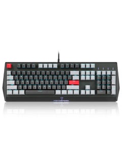 Buy CK74 104 Keys Wired Gaming Keyboard Monochrome Optical Axis Mechanical Keyboard Support N-key Rollover in UAE