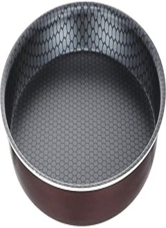 اشتري Trueval Round Teflon Pizza Pan, Size 24 - Maroon في مصر