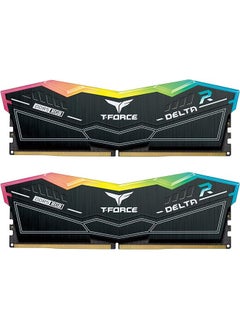 اشتري T-Force Delta RGB DDR5 Ram 64GB (2x32GB) 6000MHz PC5-48000 CL38 Intel XMP 3.0 & AMD Expo Compatible Desktop Memory Module Ram في الامارات