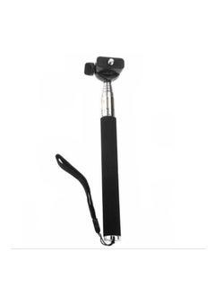 Buy Monopod Selfie Stick With Bluetooth Remote Control Black in Saudi Arabia