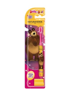 Buy Naturaverde Masha & The Bear Toothbrush in UAE