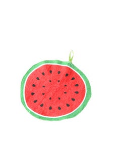 Buy Fruit Shaped Kitchen Towel Red 20X20X0.01centimeter in UAE