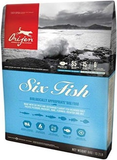 Buy orijen six fish dog food 11.4kg in UAE