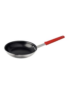 Buy Professional 25cm Aluminum Frying Pan with Starflon Premium Interior PFOA Free Nonstick Coating and Brushed Exterior Finish in UAE