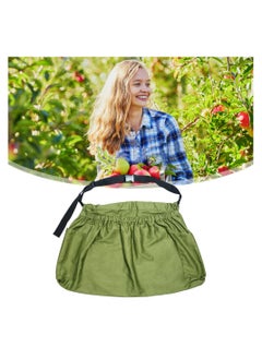 Buy Harvesting Apron, Farming Apron Garden Harvest Apron Canvas Waist Apron Vegetable Picking Apron Fruit Harvesting Apron Gardening Waist Belt for Gardeners Women Men with 2 Pockets Handsfree in Saudi Arabia