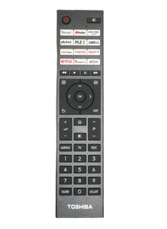 اشتري Toshiba Smart TV Remote - CT-95704 Replacement Remote Control For Toshiba 4K LED LCD Smart TV في الامارات