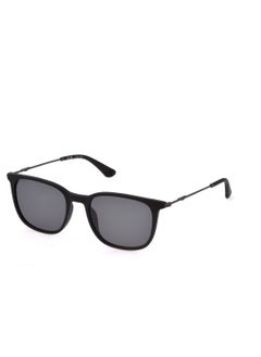 Buy Men's Square Shape Polarized  Sunglasses SPLL77M53U28P - Lens Size: 53 Mm - Matt Black in Saudi Arabia