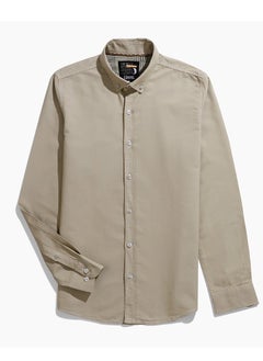 Buy Men’s Shirt Casual - Beige in Egypt