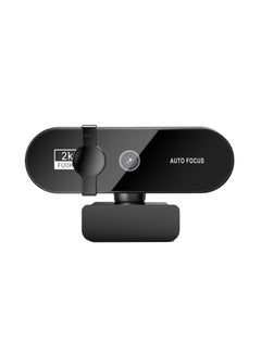 Buy Webcam, 4K Webcam Mini 2K Full HD Webcam with Autofocus Microphone Webcam for PC Laptop Online Camera in Saudi Arabia