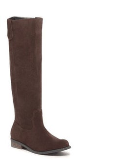 Buy Thigh High Boots For Women Brown in Saudi Arabia