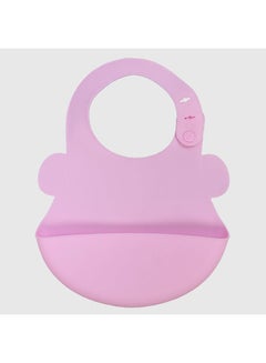 Buy Pink Silicone Bib in Egypt