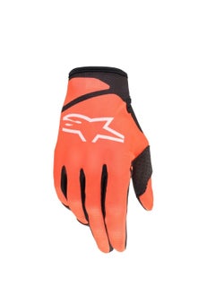 Buy Alpinestars Radar Gloves Orange & Black Color Size XL in UAE