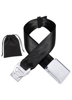 اشتري Airplane Seat Belt Extender Seatbelt Extender Adjustable 7-31" Fits All Airlines في الامارات