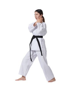 Buy 2-piece taekwondo suit Set  130cm in Saudi Arabia