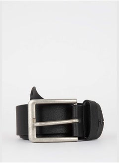 اشتري Faux Leather Belt في الامارات