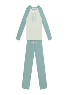 Buy Greentreat Boys Bamboo Loungewear Set in UAE