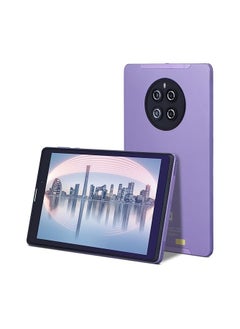 اشتري C idea Tablet CM815 8-inch screen LTE connectivity supports 5G band Wi-Fi connection equipped with 8GB RAM and 512GB storage space with a durable shock-resistant cover (Purple) في الامارات