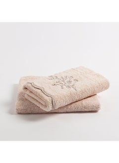 Buy Fenix Hand Towel, Pink - 500 GSM, 80x50 cm in UAE