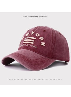 Buy New Fashion Retro Wash Baseball Hat in UAE