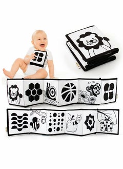 Buy Black and White Cloth Books   High Contrast Baby Cloth Book for Early Education, Infant Tummy time Mat, Three Dimensional Can Be Bitten and Tear Not Rotten Paper 0 3 Years Old Baby Toys in UAE