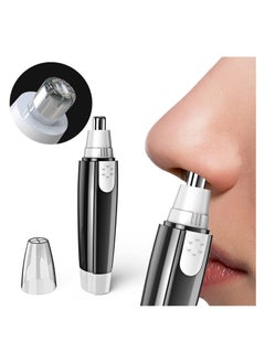 اشتري Electric Nose and Ear Hair Trimmer Eyebrow Shaver,Professional Painless Nose Hair Remover for Men and Women, Waterproof Stainless Steel Head,Mute Motor,Men's Women Hair Cleaner في السعودية