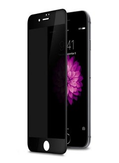 Buy Privacy Anti-Spy Tempered Glass Screen Protector For iPhone 6/6S Black in UAE