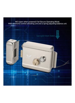 Buy Smart Electric Gate Door Lock Secure Electric Metallic Lock Electronic Door Lock Door Access Control for Home Office Apartment Warehouse in Saudi Arabia