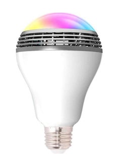 Buy Bluetooth LED Bulb With Speaker White in Saudi Arabia