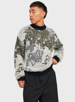 Buy Digital Camo Print Sweatshirt in UAE