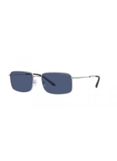 Buy Men's Metal Sunglasses 2044S - Lens Size: 58 Mm - Matte Silver in Saudi Arabia