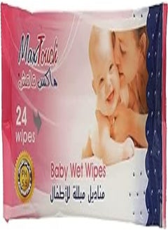 Buy Max Touch Baby Wet Wipes - 24 Wipes in Egypt