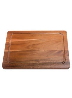 اشتري Wooden Cutting Board with Groove في الامارات