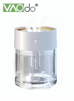 اشتري 3 Nozzle Humidifier USB Charging 2L Large Capacity Silent Fine Spray Humidifier في السعودية