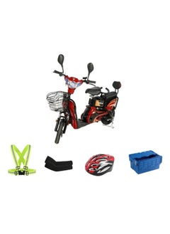 اشتري Electric Grocery Bike 16 size Tyre with Freebies Red في الامارات