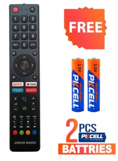 Buy LCD TV Remote Control for fit Arrow Wansa in Saudi Arabia