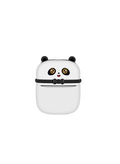اشتري Kids Mini Pocket Printer Portable Thermal Printer Multifunctional BT Printer with Cute Panda Appearance Printing Paper for Study Note Photo Web Document Printing في الامارات