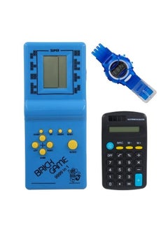 Buy Tetris Classic Brick Game Console With Calculator And Watch in Saudi Arabia