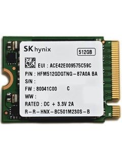 اشتري هاينكس BC501 SSD 512GB M.2 2230 الجيل الثالث x4 PCIe 3.0 HFM512GDGTNG-87A0A FW: 80041C00 لجهاز ستيم ديك سيرفس لابتوب بوك برو ديل اتش بي لينوفو الترا في مصر