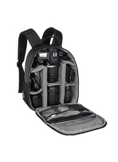 Buy Small Camera Backpack, DSLR/SLR/SLR/Mirrorless Photographer Camera Bag, Multifunctional Waterproof Bag for Men and Women, with Canon/Nikon/Sony in Saudi Arabia